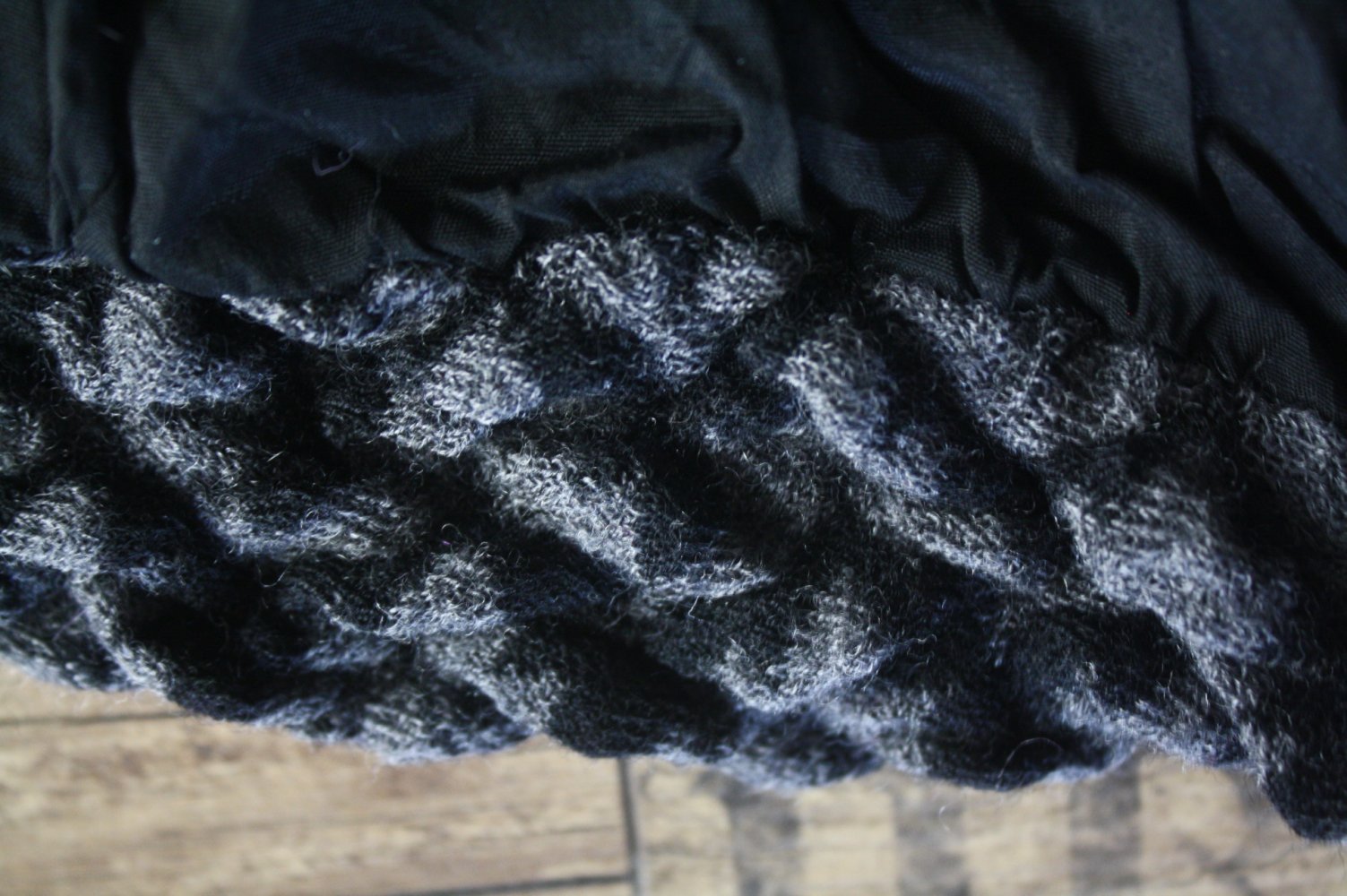 Schurwollrock von Evelin Brandt Virgin Wool 38 M reine Schurwolle S / 36 / 8·Neu·