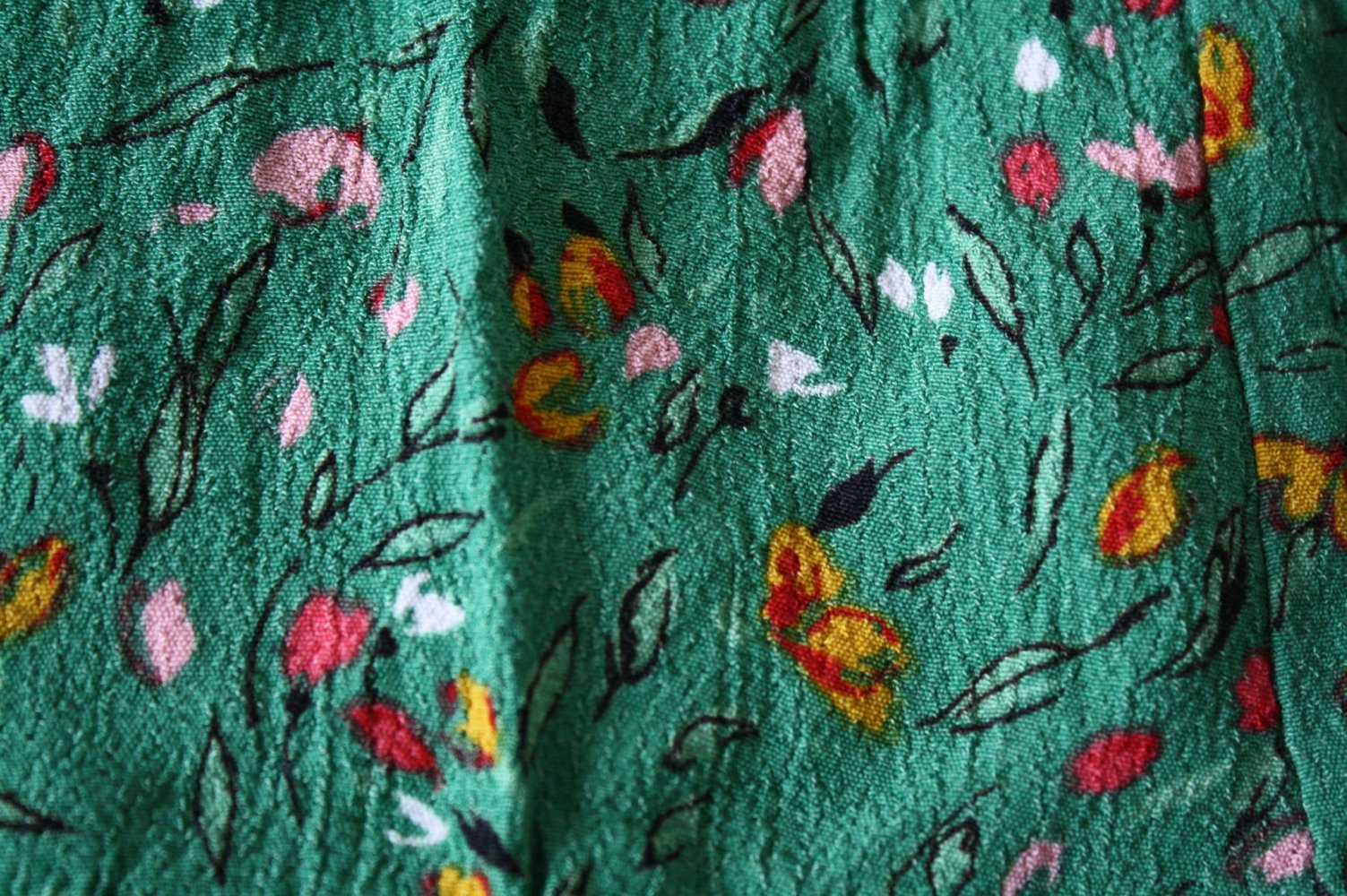 Esprit Mille Fleur Bluse bunte Bluse Blumenbluse Hippie Gypsy Boho Goa XS 34