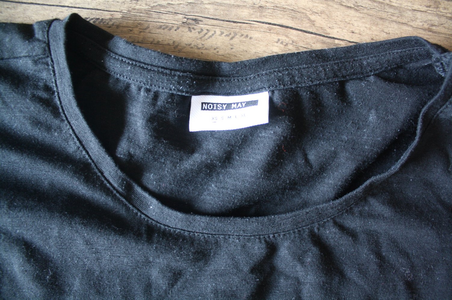 Noisy May  schwarzes Shirt 40 42 Shirt Sommershirt  Basic Y2k 2000 Techno