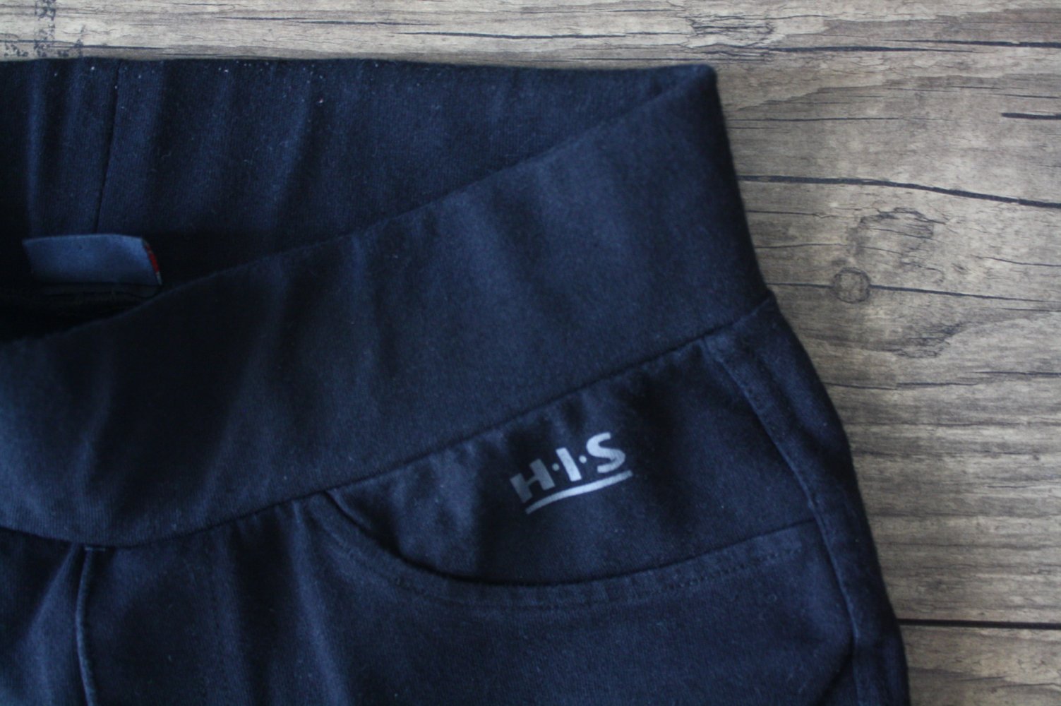 His Superstretch MidWaist Schlaghose Schlagleggings Hose Flare Bootcut Jersey XS 34 neuwertig 