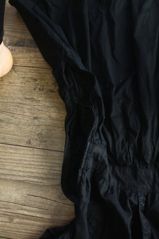 H&M Hemdkleid Blusenkleid Deutschland Hemdblusenkleid geknöpft Taschen Schwingrock 34 36