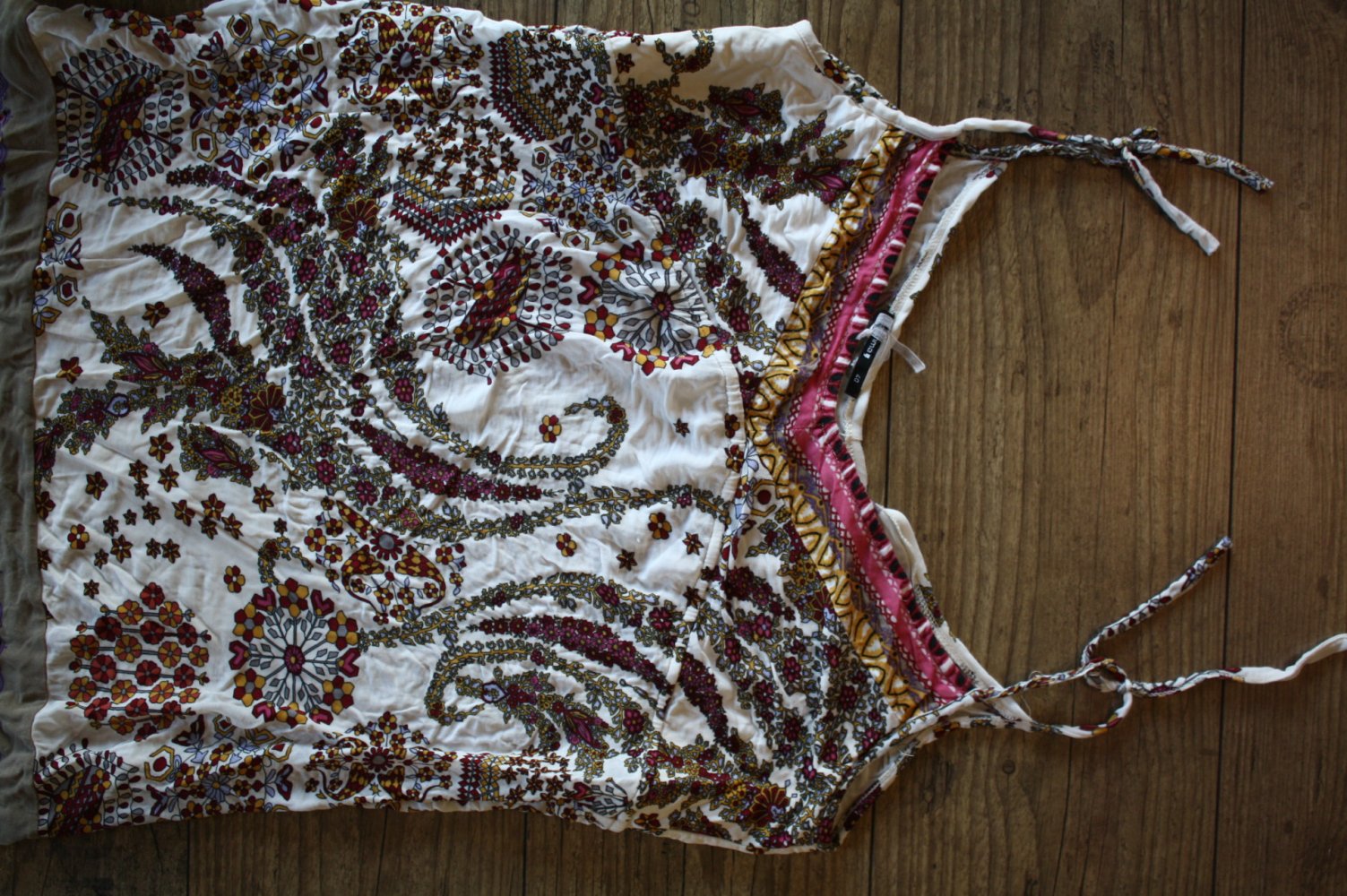 Süsses Kleidchen Hängerchen Tunika Minikleid Comma 40 buntes Tunika Kleidchen 