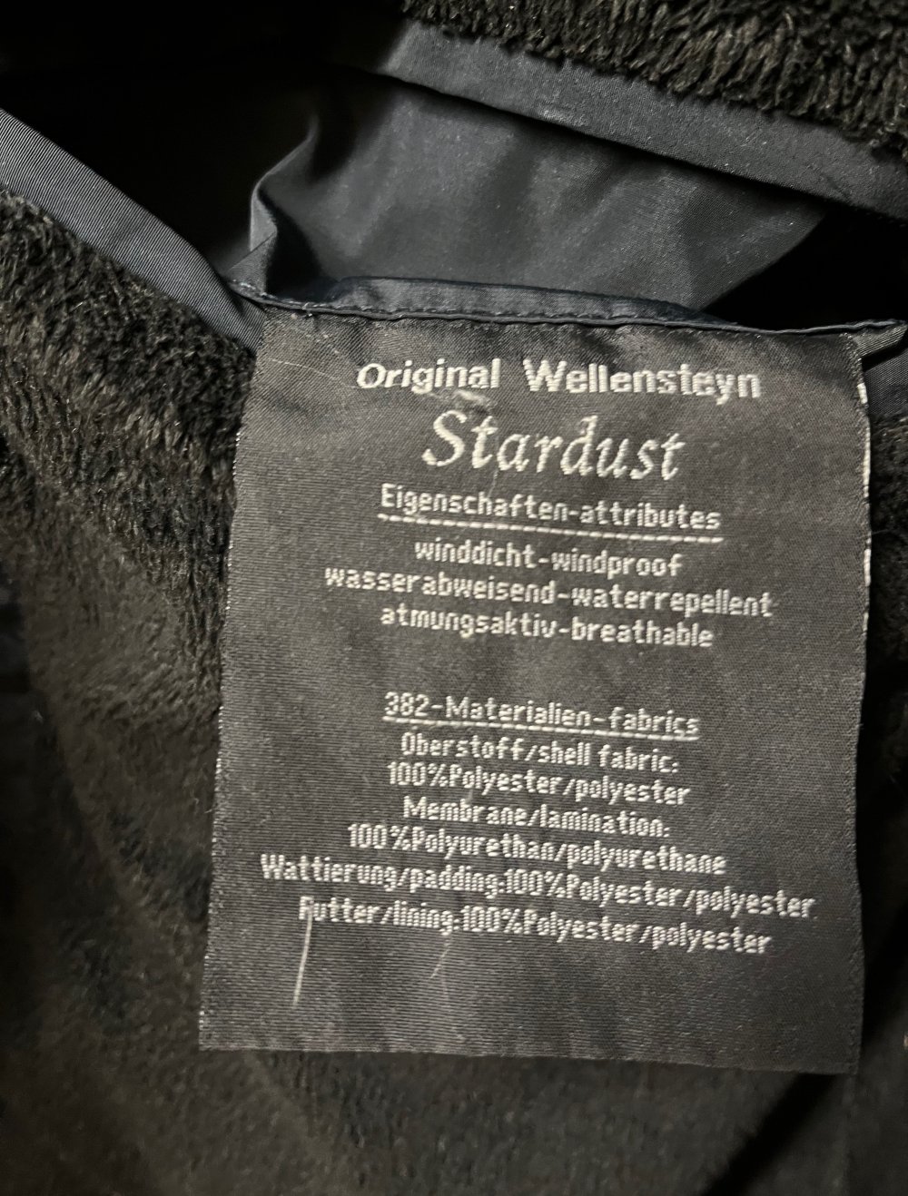 Wellensteyn Herrenjacke Stardust Gr. M