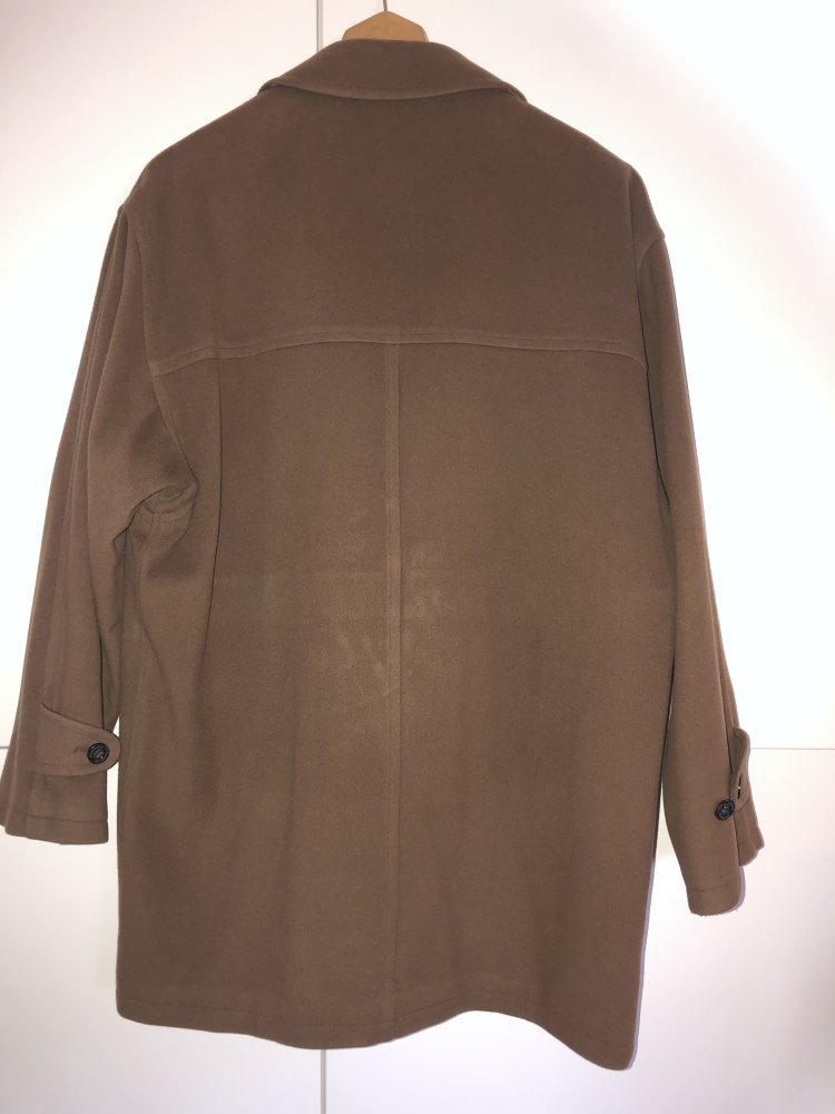 Burberrys Herren Duffbe Coat, Wolle mit Kaschmir