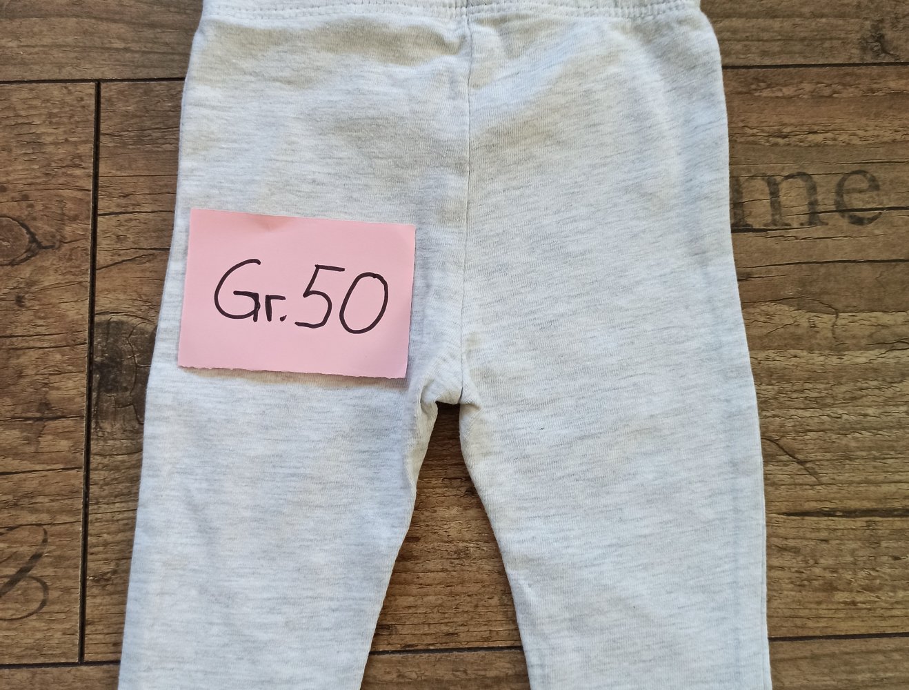 graue Leggings Gr 50