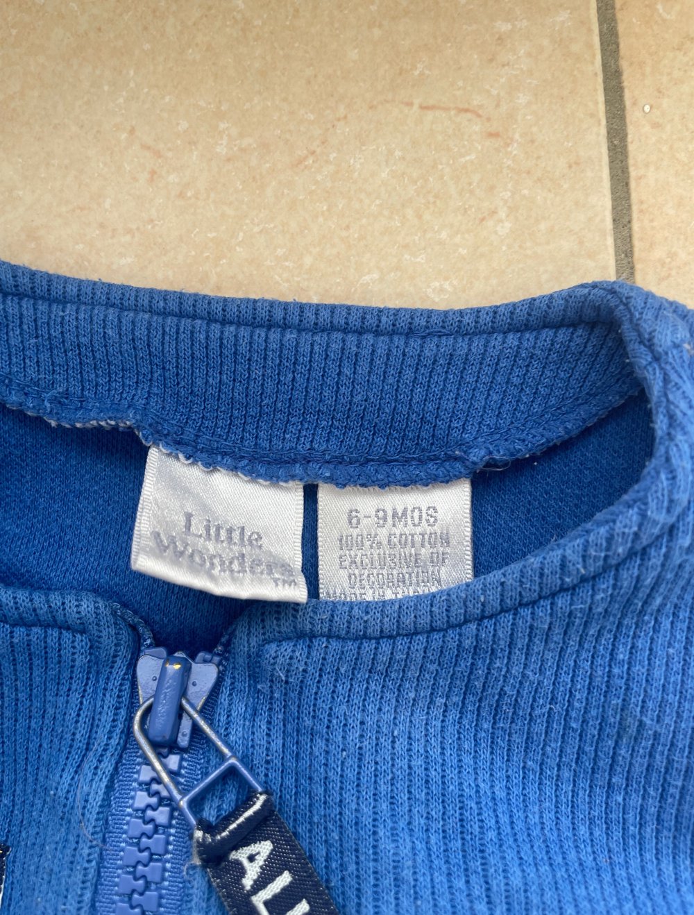 Babykleidung Zweiteiler Blau