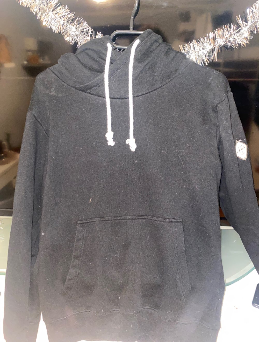 schwarzer männer pullover