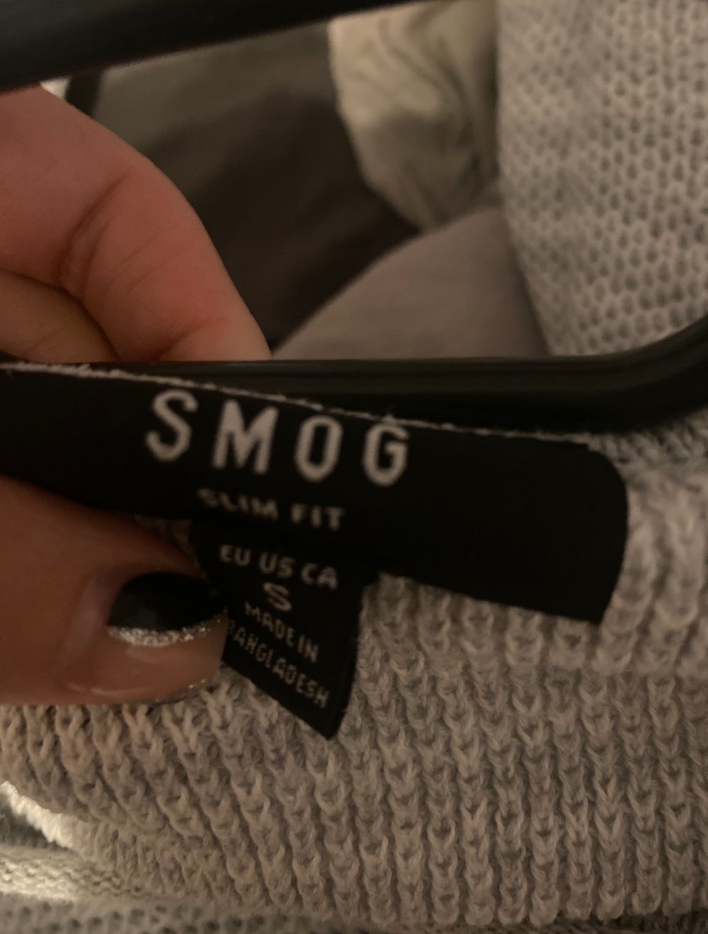 weiß grau gestreifter unisex pullover