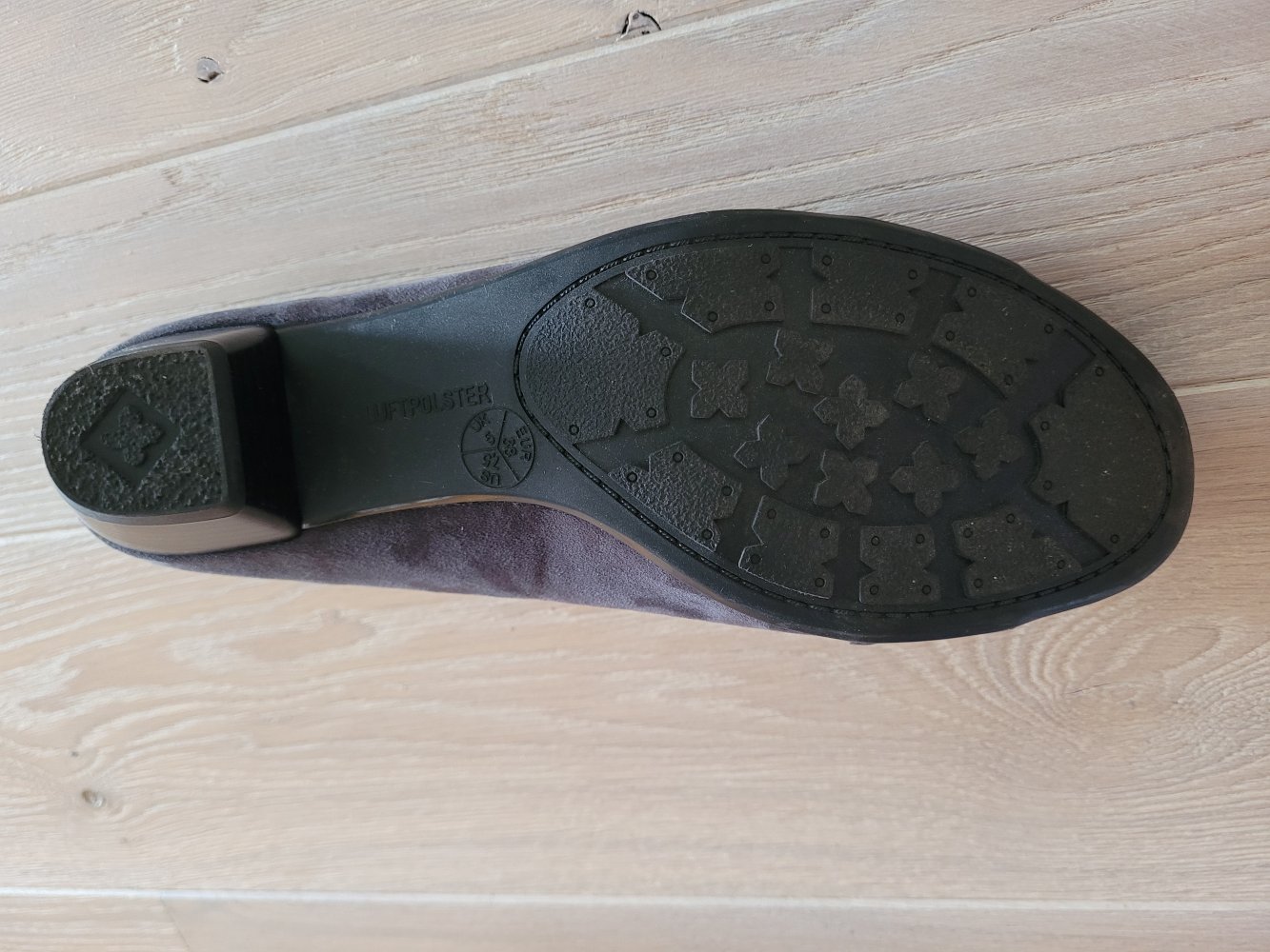 Dunkelgrauer Pumps der Marke JENNY, Größe 38