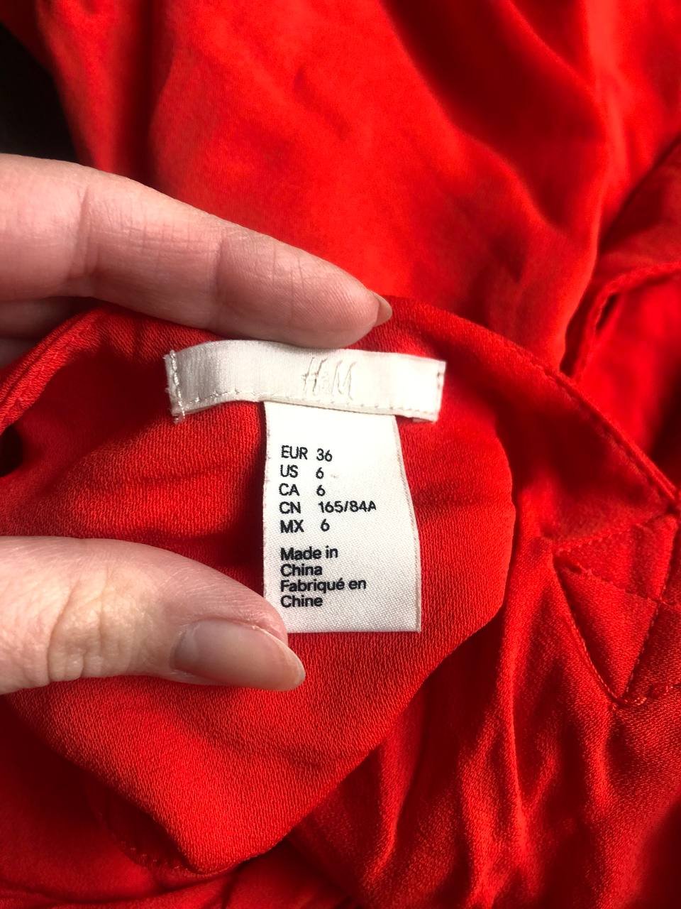 Sommer Rotes Kleid