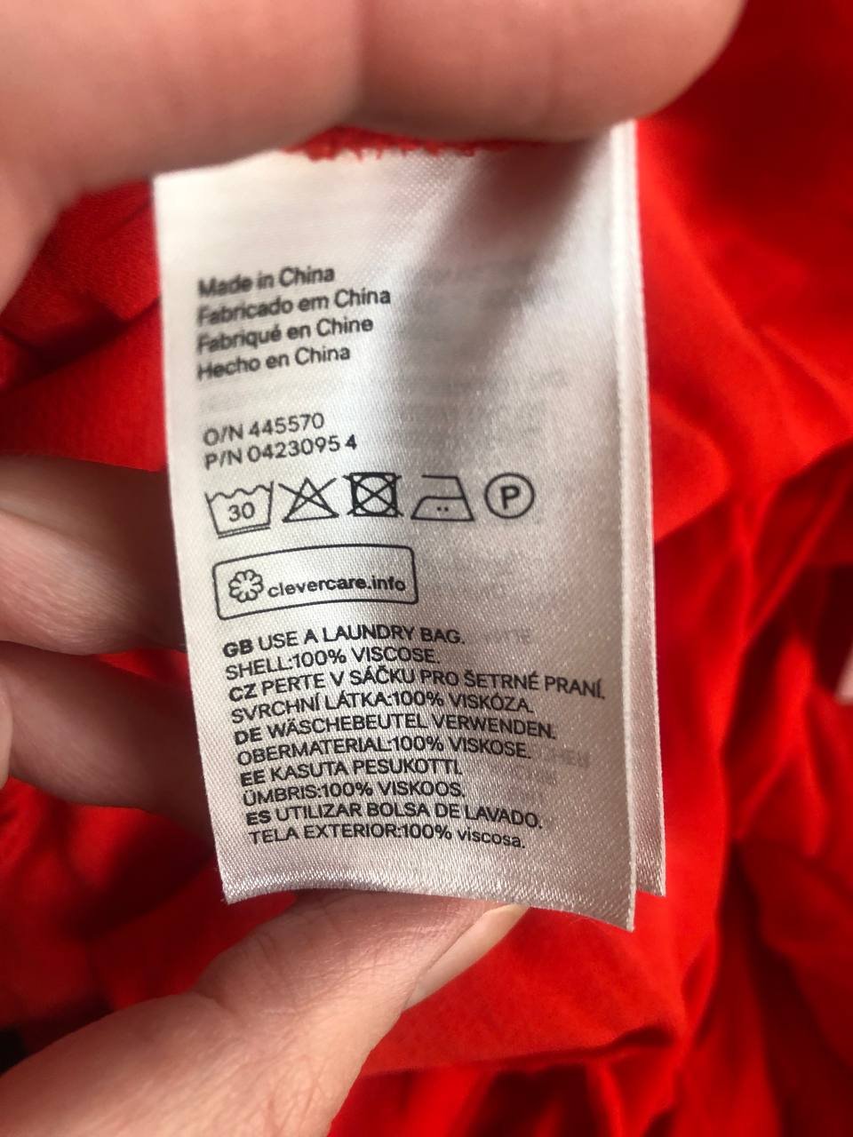 Sommer Rotes Kleid