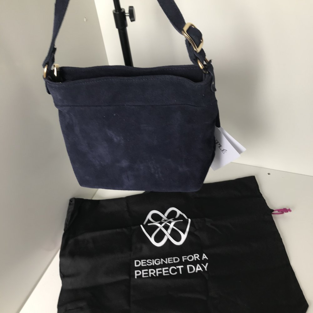 Wildledertasche