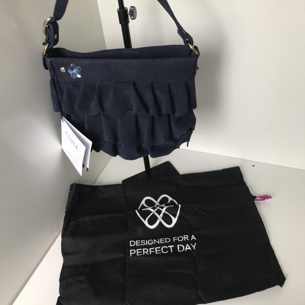 Wildledertasche