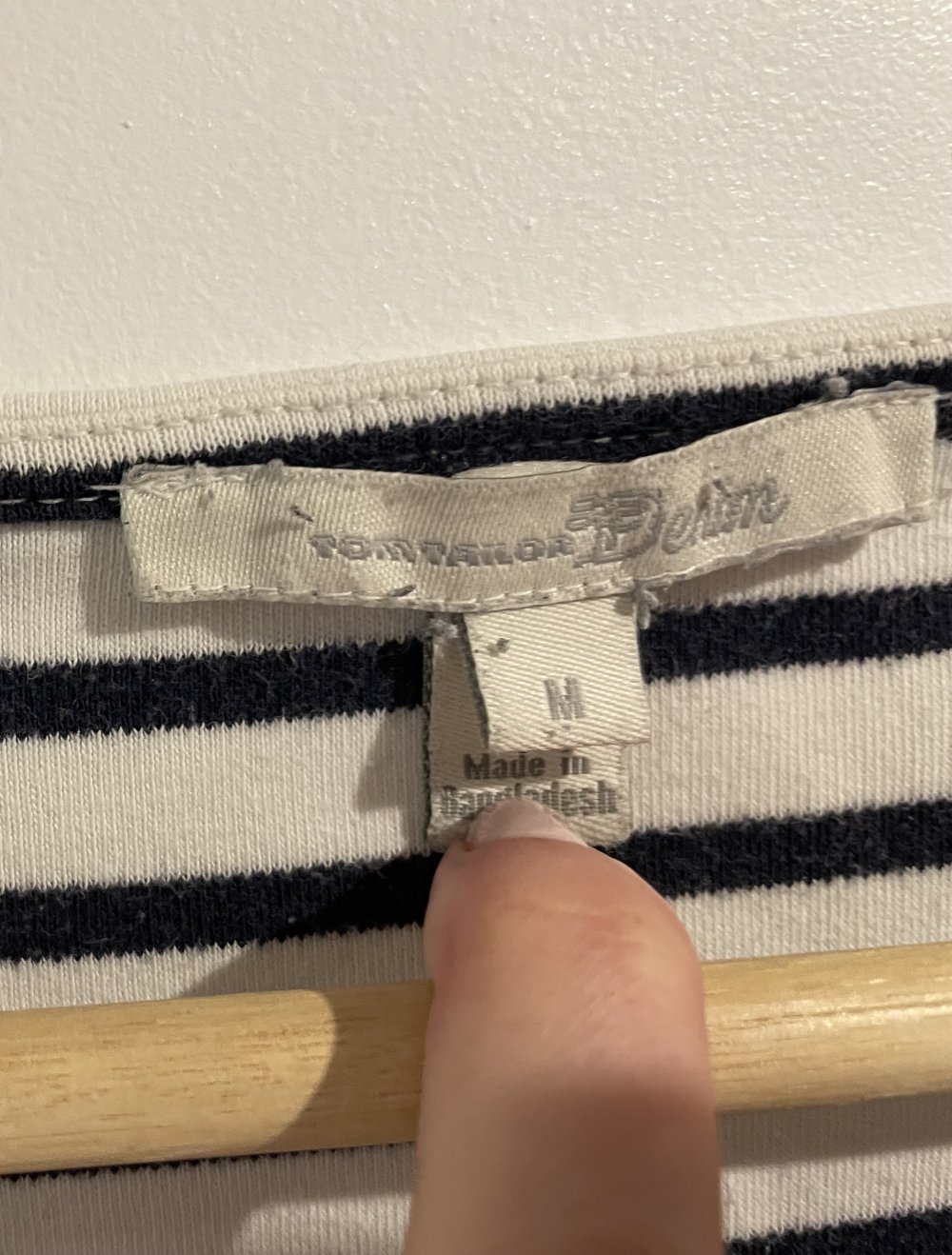 gestreifter Pullover