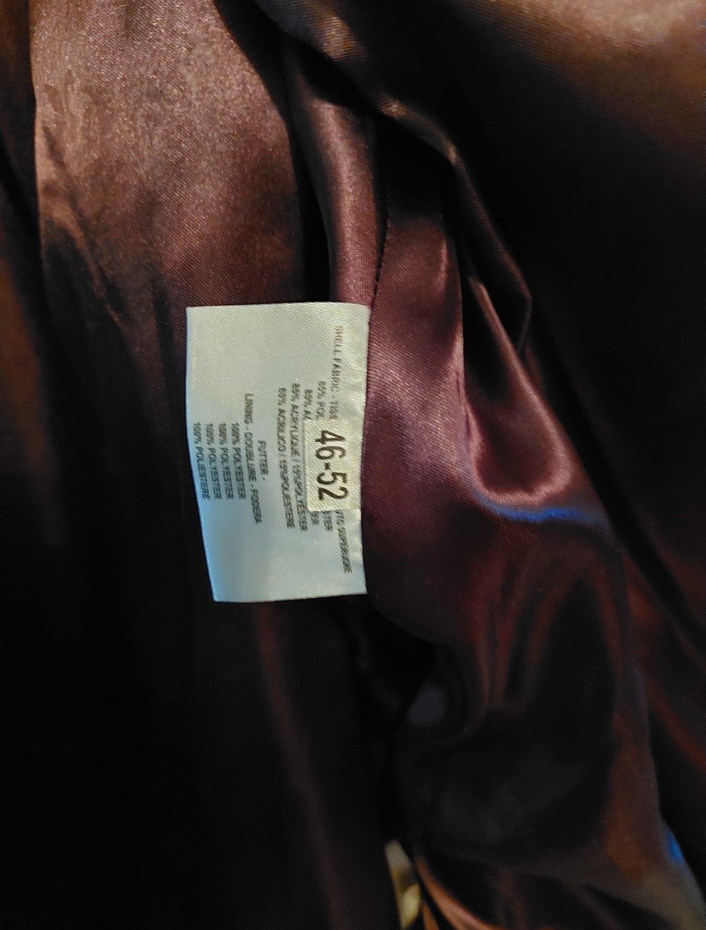 poncho Winterjacke