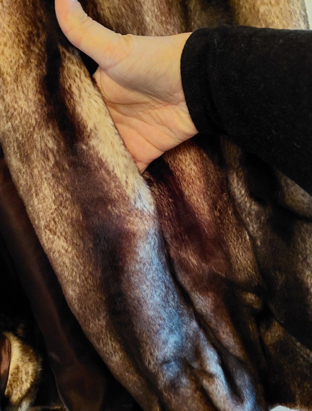 poncho Winterjacke