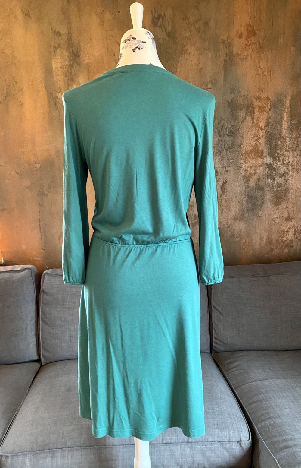 Grünes Esprit Midikleid Größe M 