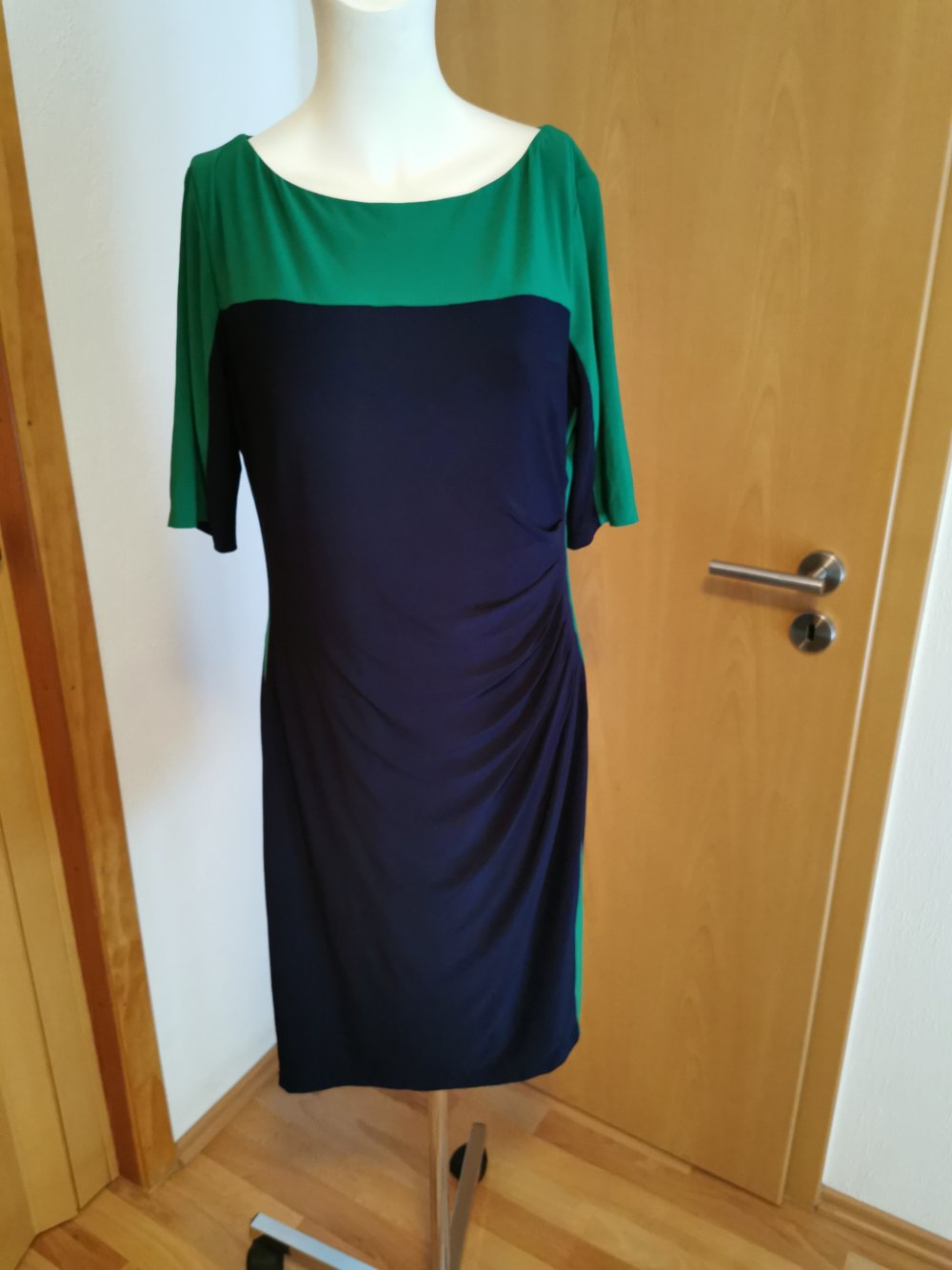 dunkelblaues Damen- Kleid, von „Chaps“, GR. L