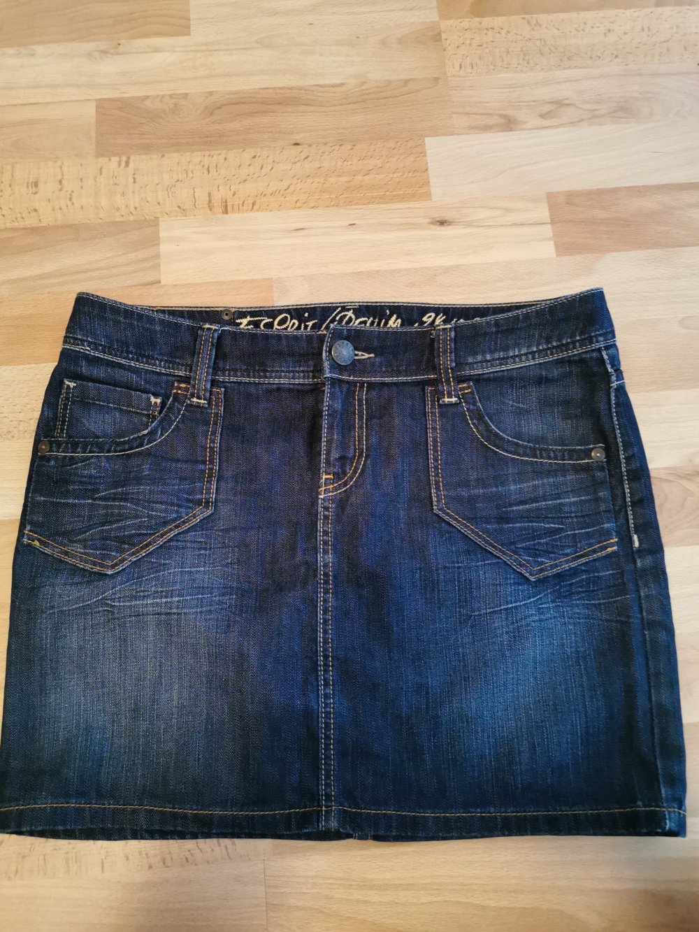 dunkelblauer Damen- Jeans- Rock von „Esprit“, Gr. 29