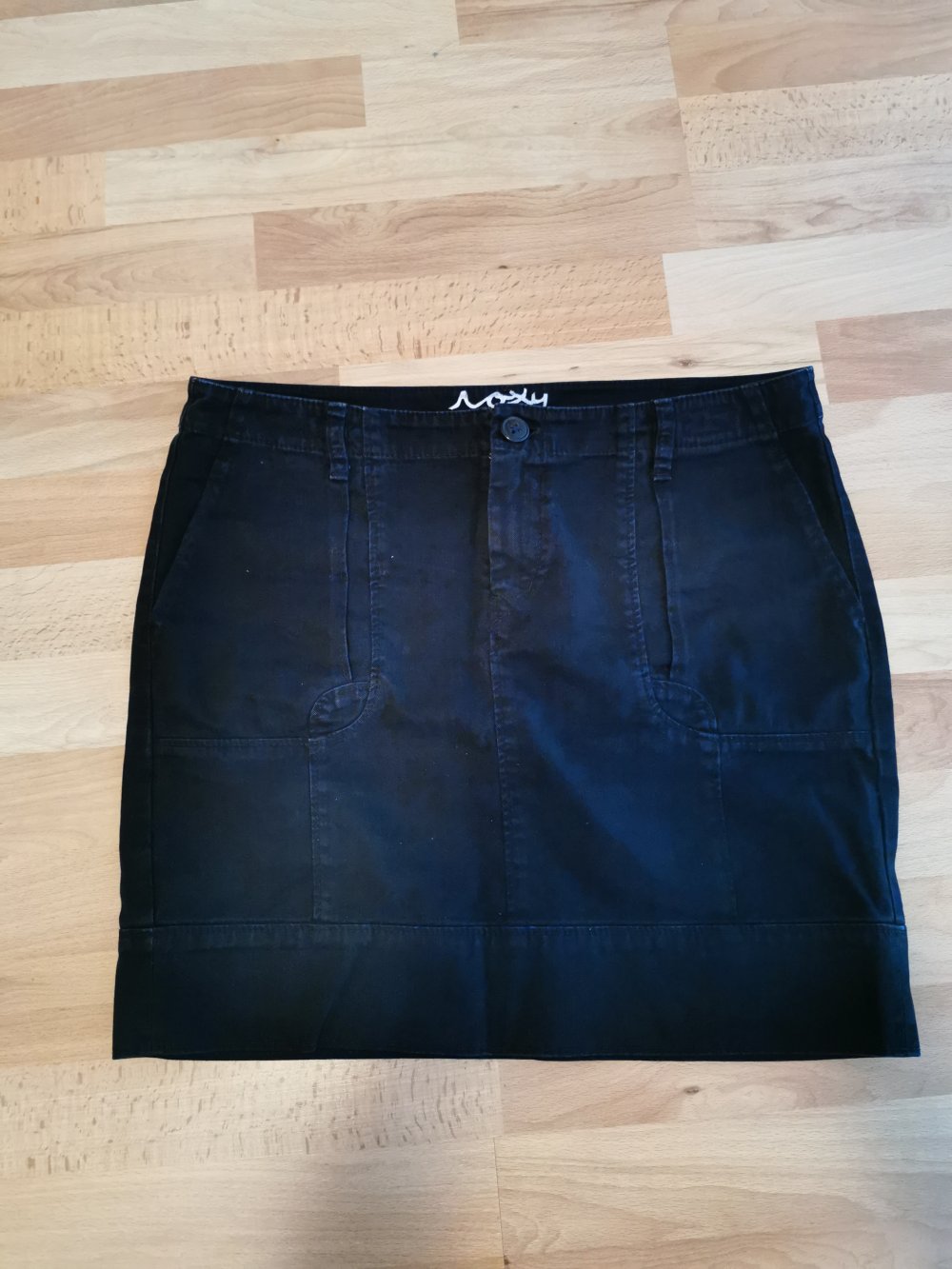 Schicker schwarzer Jeans- Rock von „Campus“, GR. L