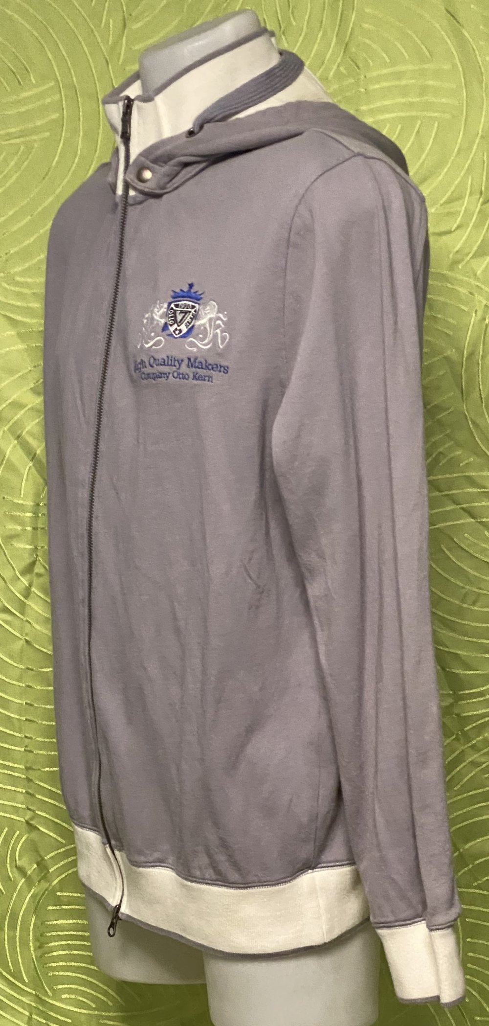 Otto Kern Herren Pullover mit Abnehmbarer Kapuze in der Größe L