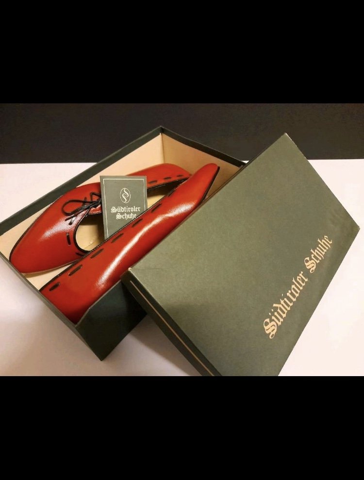 Südtiroler Schuhe - Trachtenmode Damenschuhe Echtleder, NEU, Gr.40, OVP