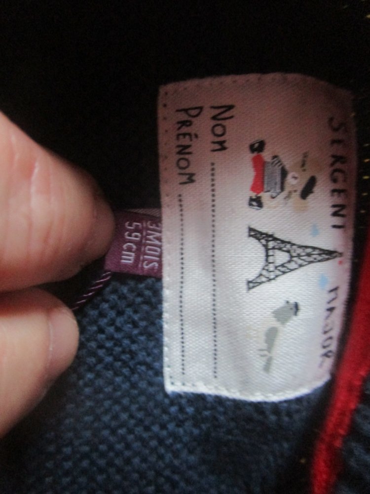 Strickjacke von Sergent Major Größe 59 neu und ungetragen mit Etikett