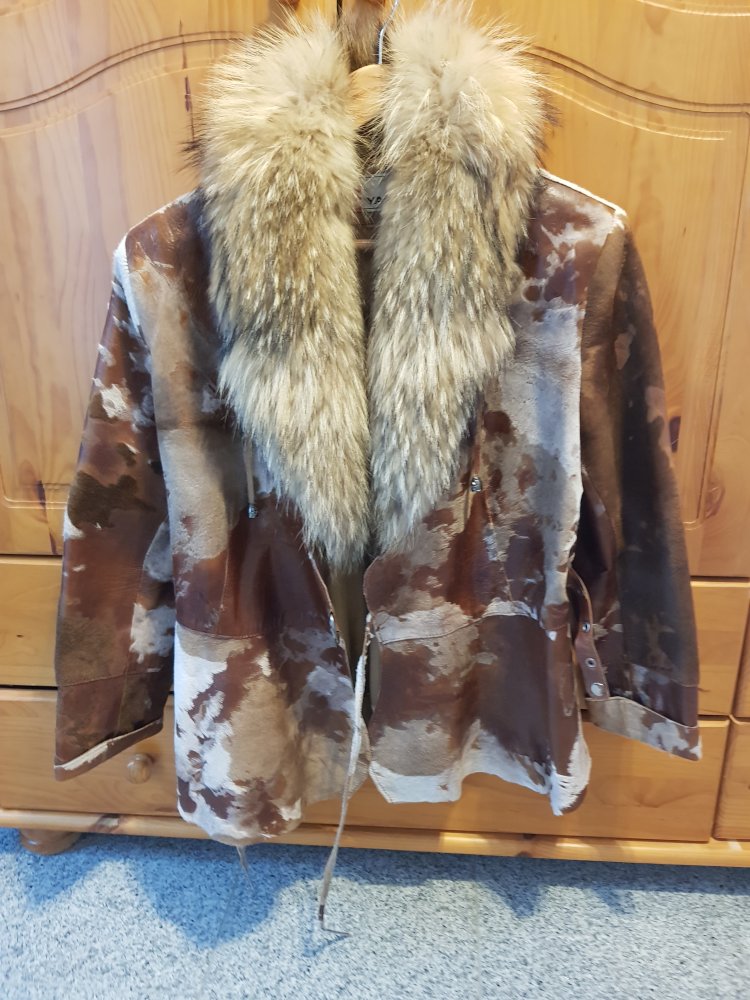 Lederjacke einzelstück neu