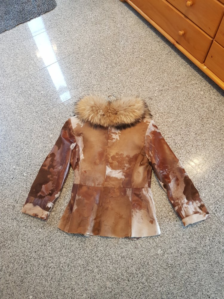 Lederjacke einzelstück neu
