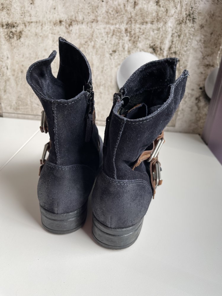 Blaue SOMMERKIND Stiefelette - Größe 39