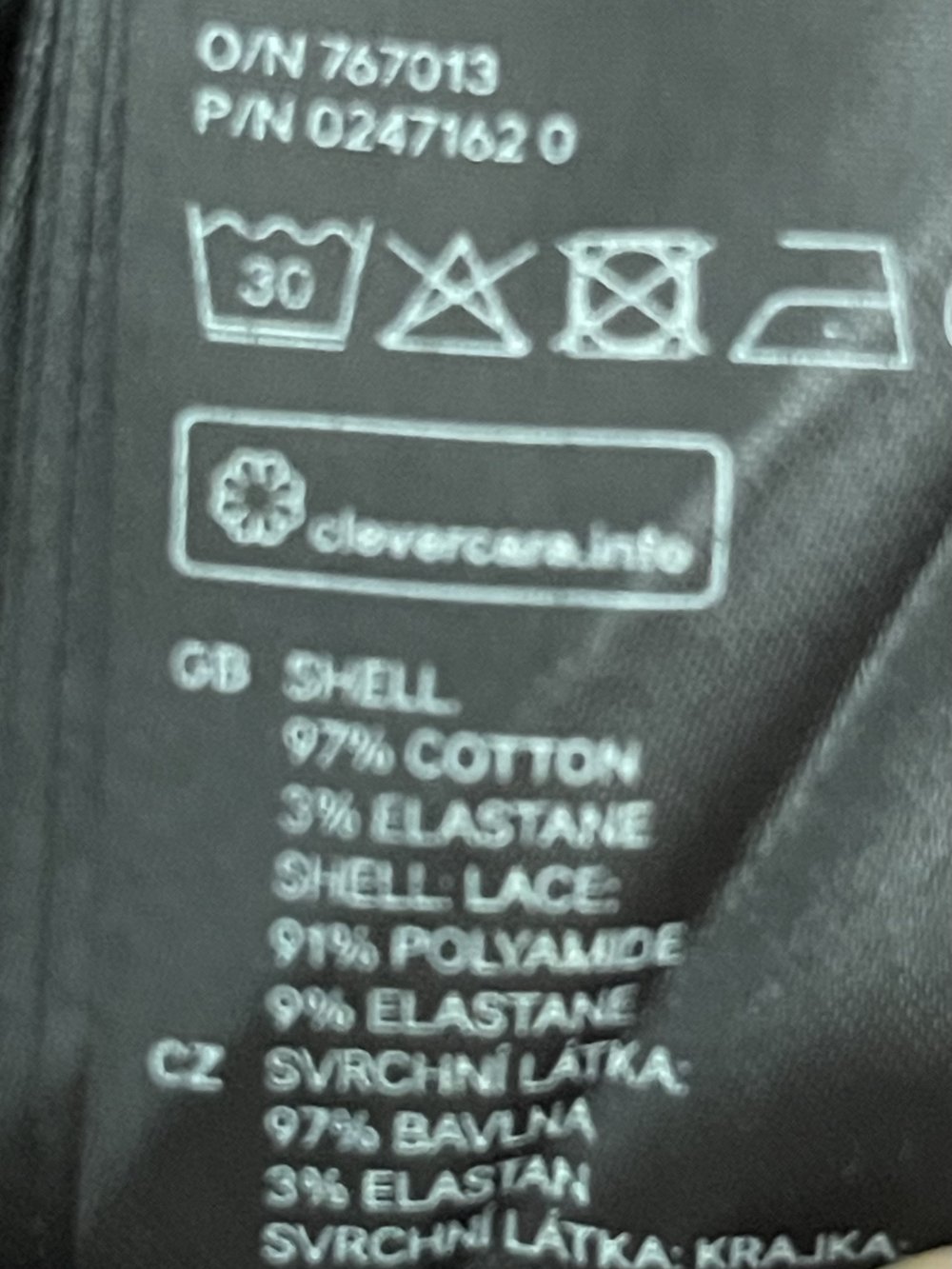 Süßes Shirt H&M mit Spitze - Größe S