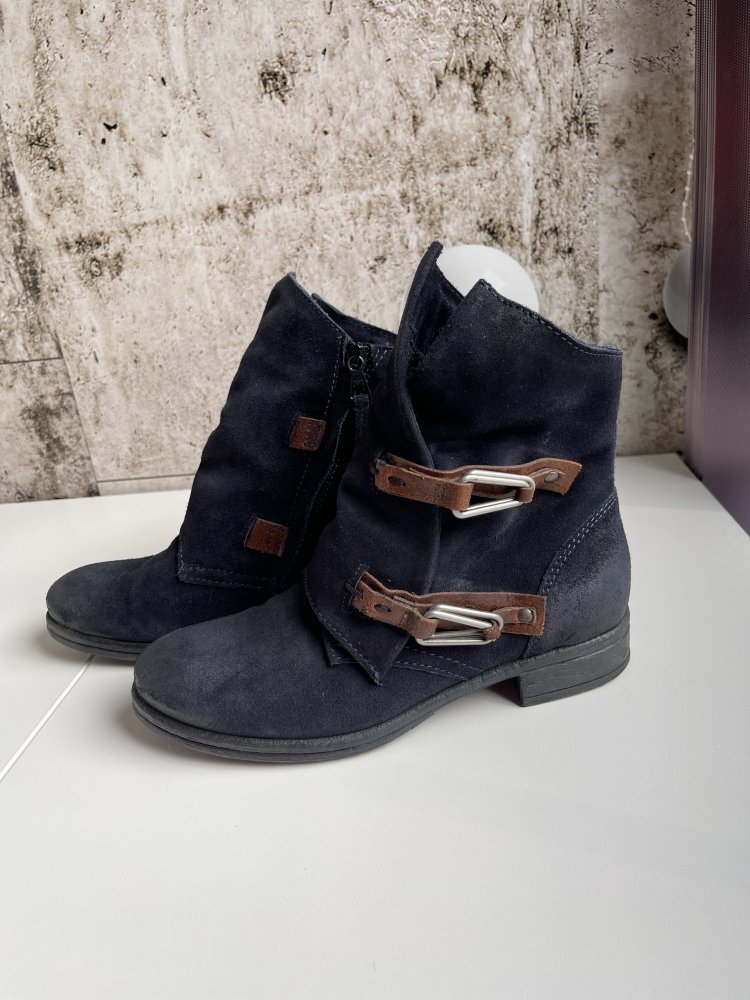 Blaue SOMMERKIND Stiefelette - Größe 39