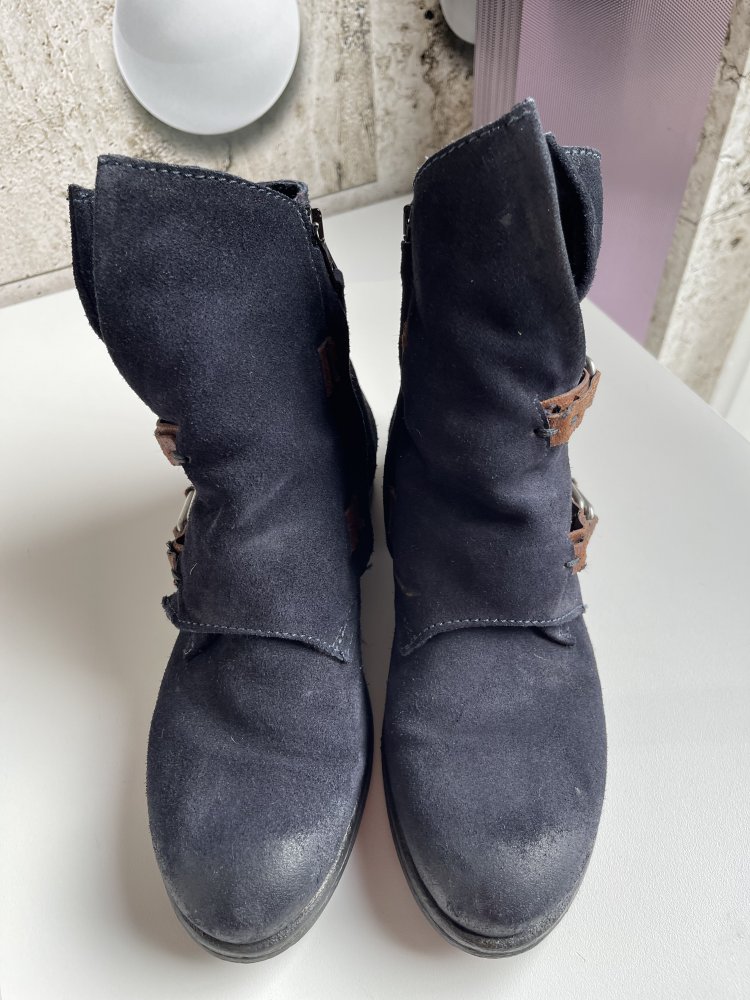 Blaue SOMMERKIND Stiefelette - Größe 39