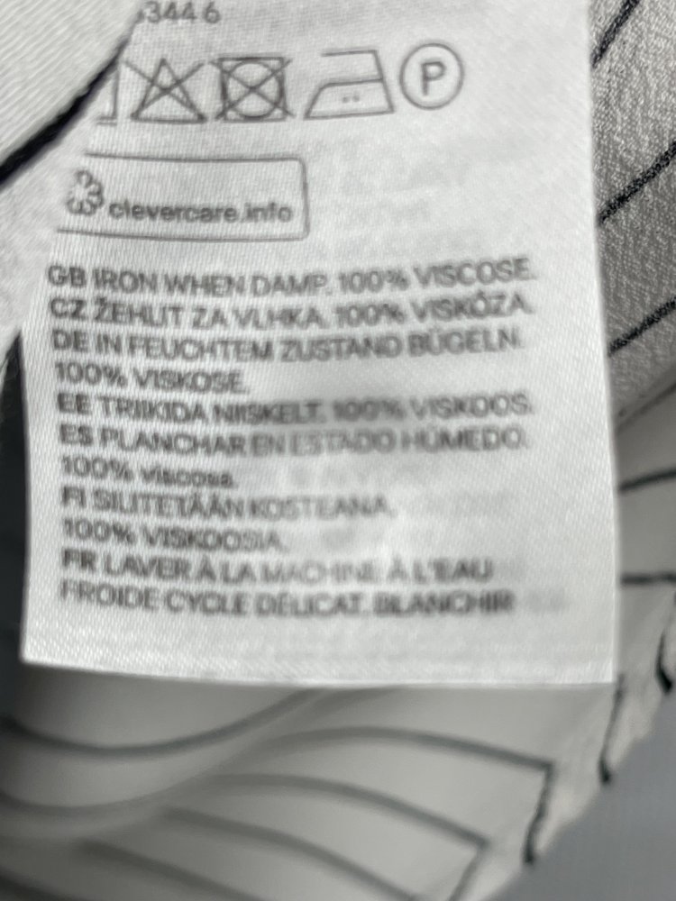 Getreifte H&M Bluse - Größe 34