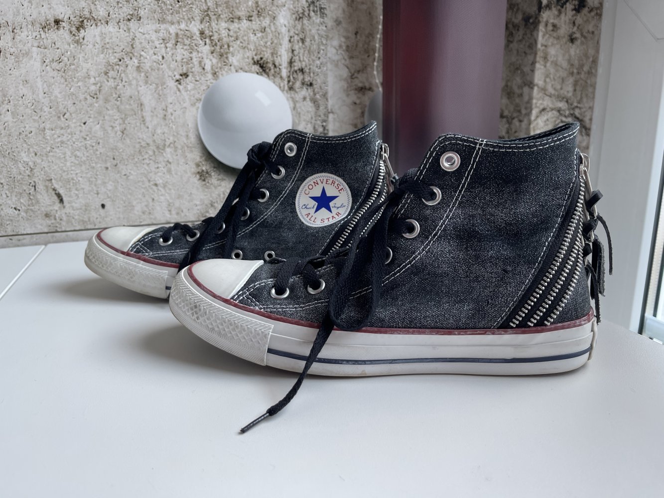 Jeansblaue CONVERSE ALL STAR - Sneaker - Größe 38
