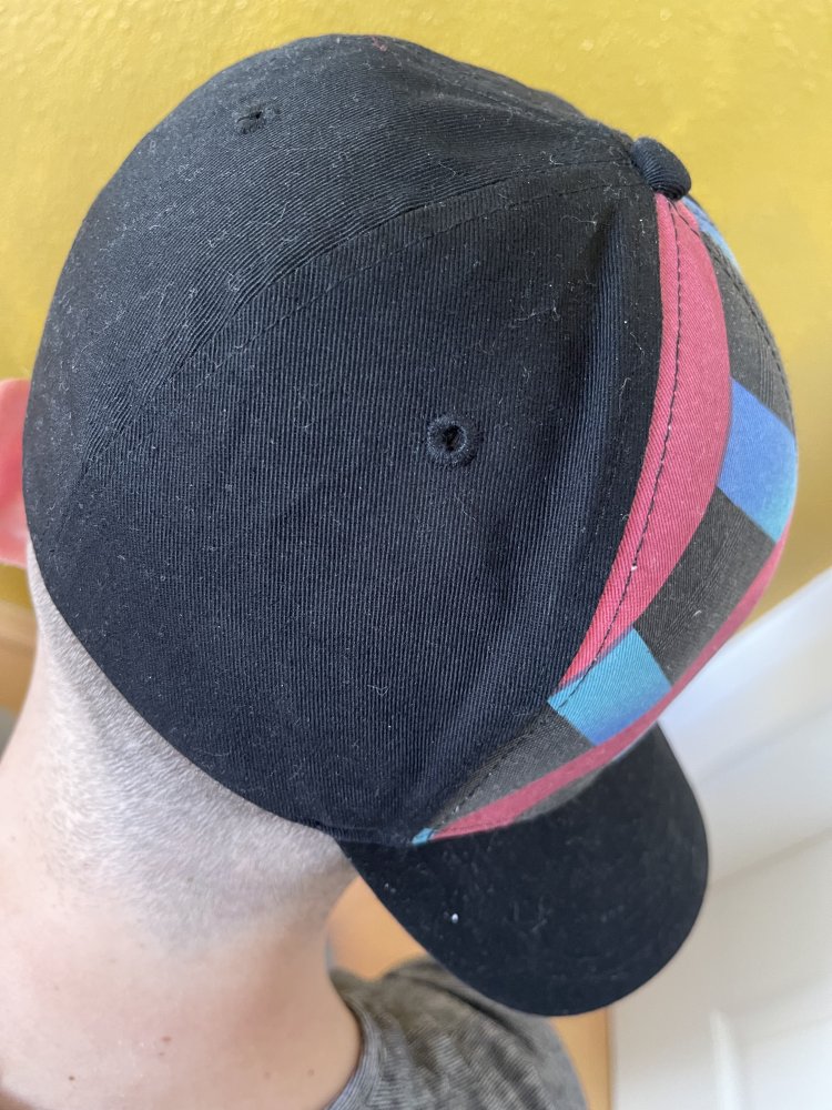Schwarz buntes BILLABONG Cap - Größe S/M