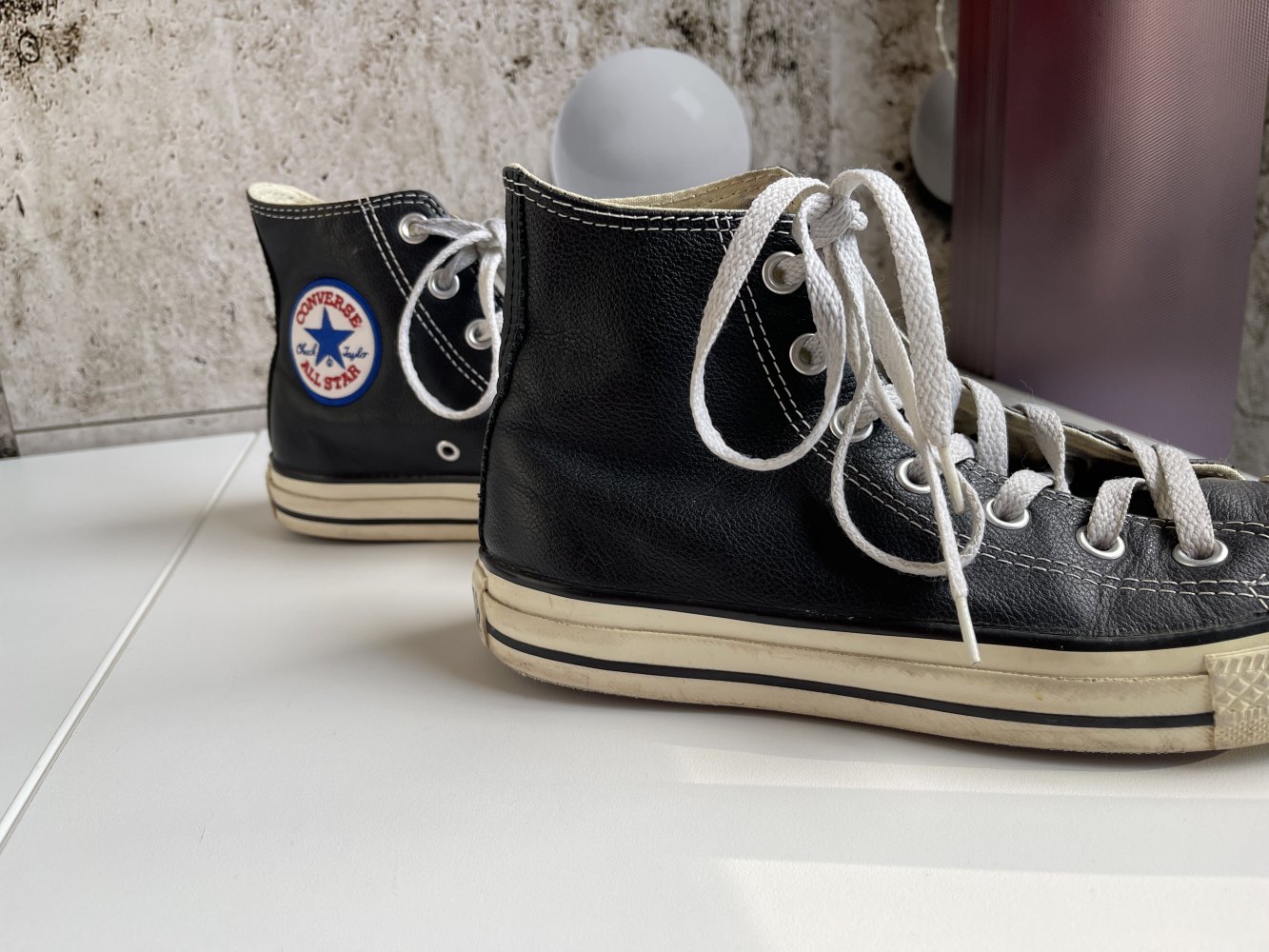 Schwarze CONVERSE ALL STAR - Sneaker - Größe 37.5