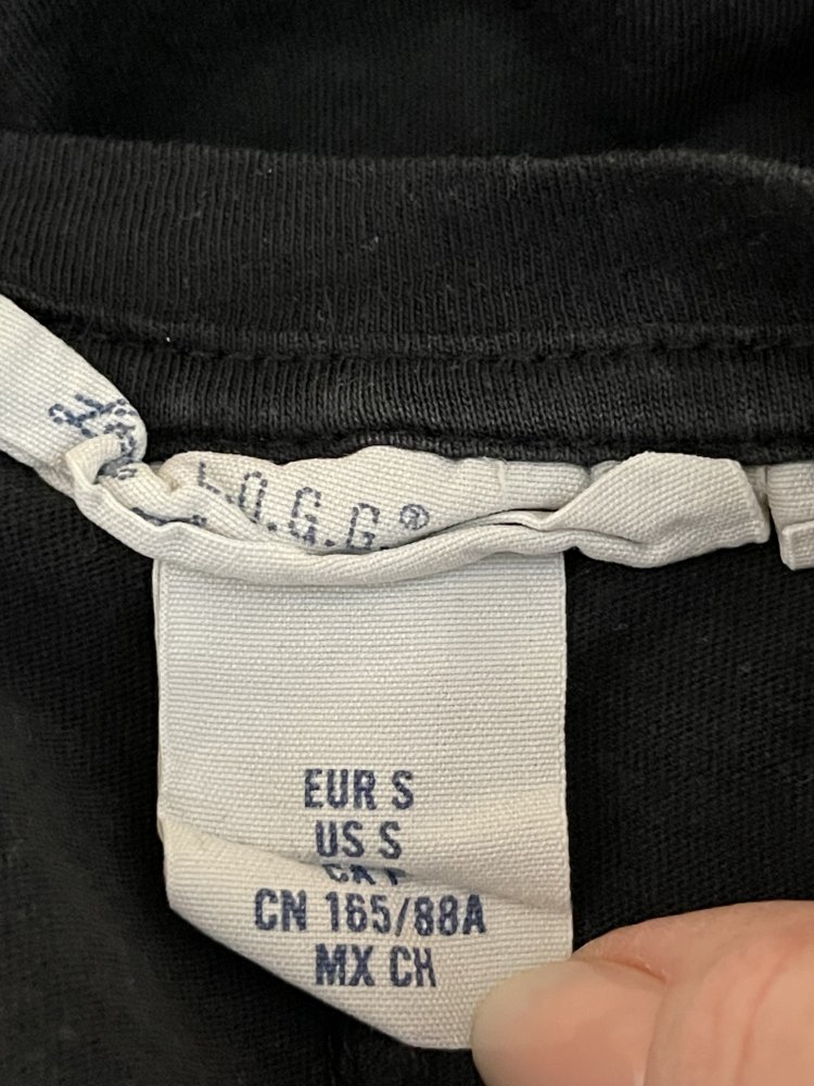 T-Shirt mit gestickten Blumen - Größe 36