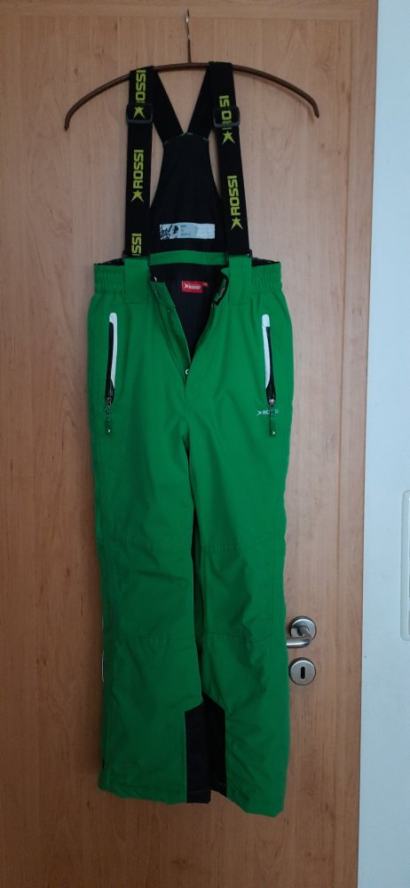 Schicke grüne Skihose Größe 140