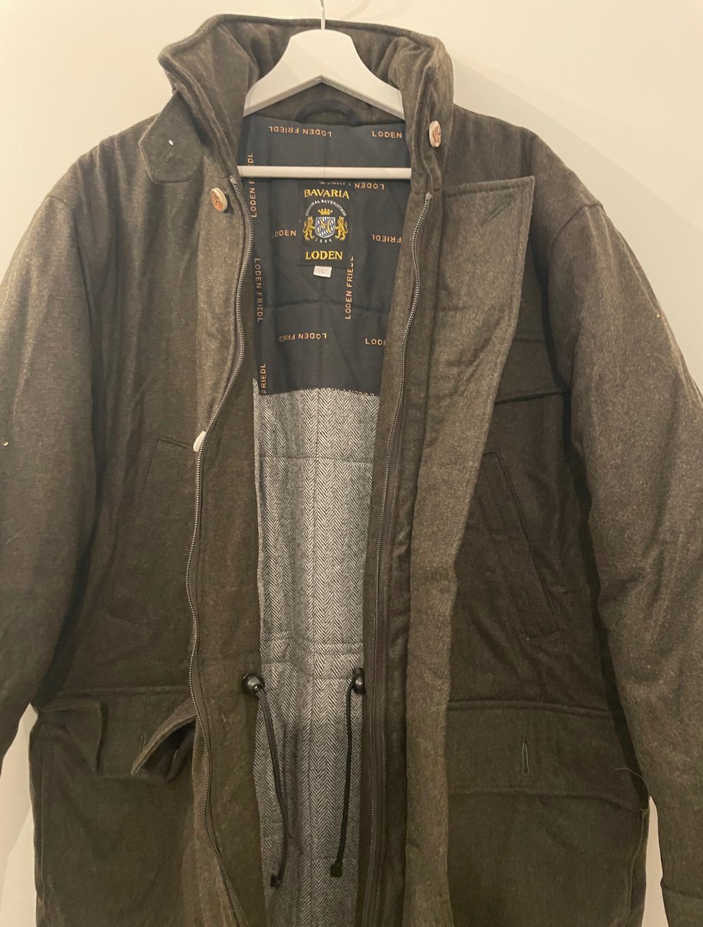 Jagdjacke aus Loden