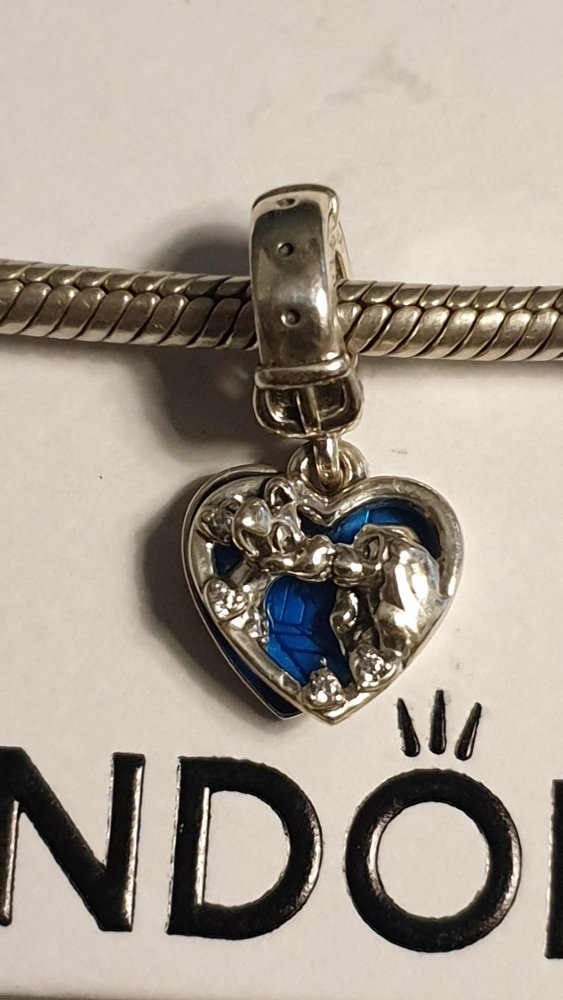 Pandora x Disney Susi und Strolch, Lady and the Tramp, original, Zustand SEHR GUT, Charm Dangle