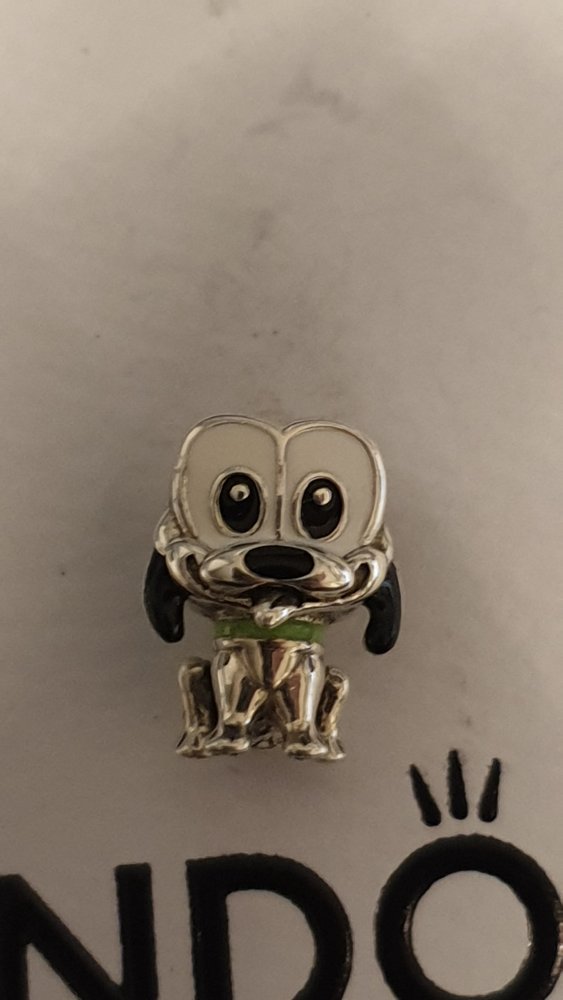 Pandora x Disney Hund Pluto Charm, original, NEUWERTIG
