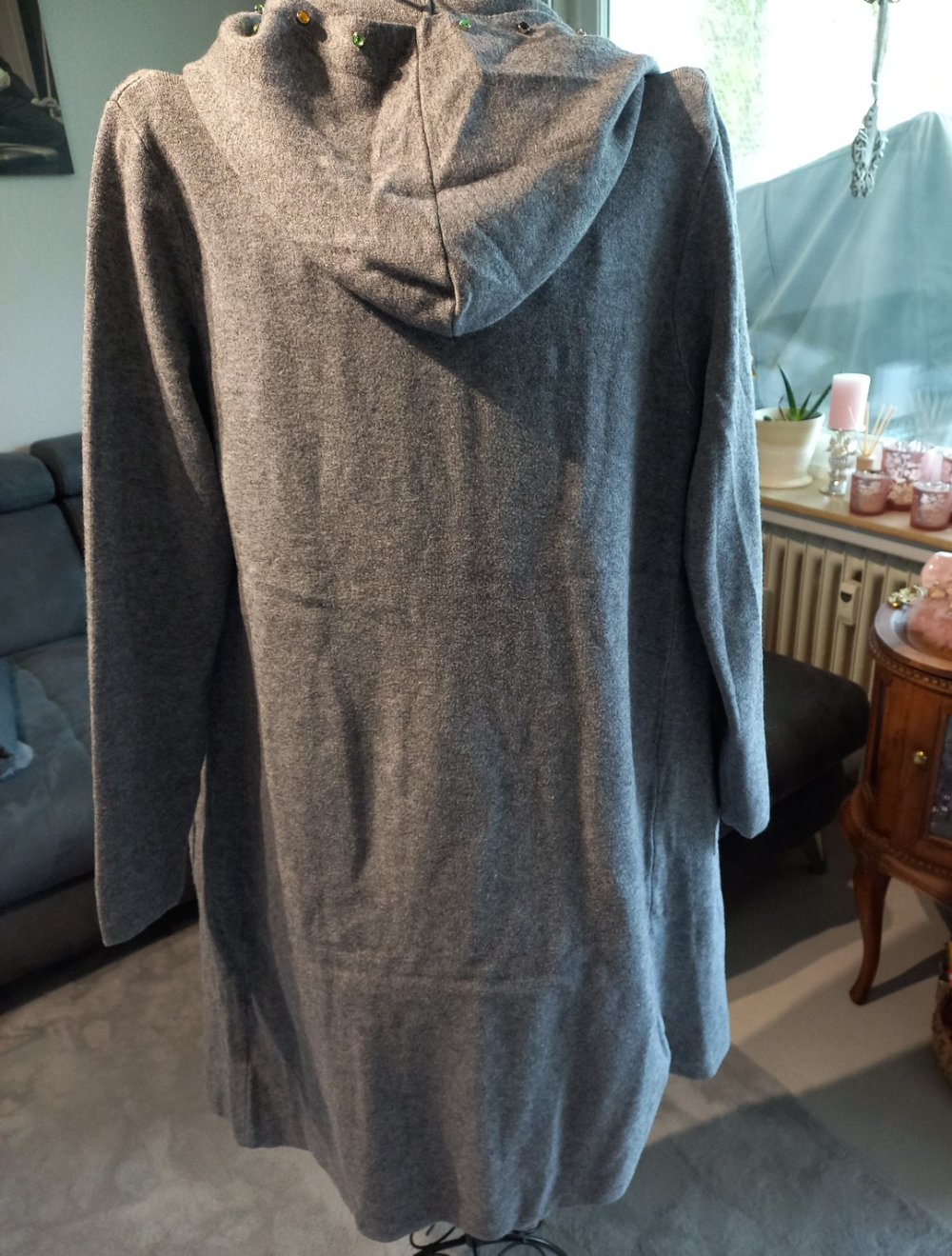 Schöner Strickmantel/Jacke gr L/XL