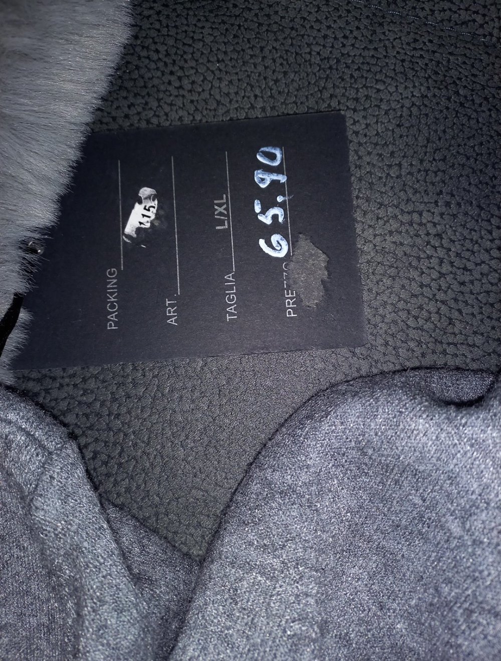 Schöner Strickmantel/Jacke gr L/XL