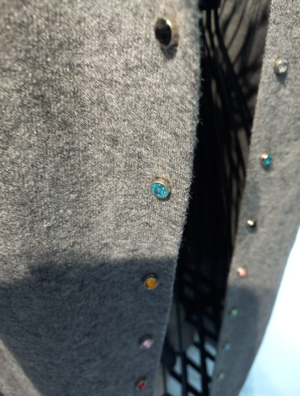 Schöner Strickmantel/Jacke gr L/XL