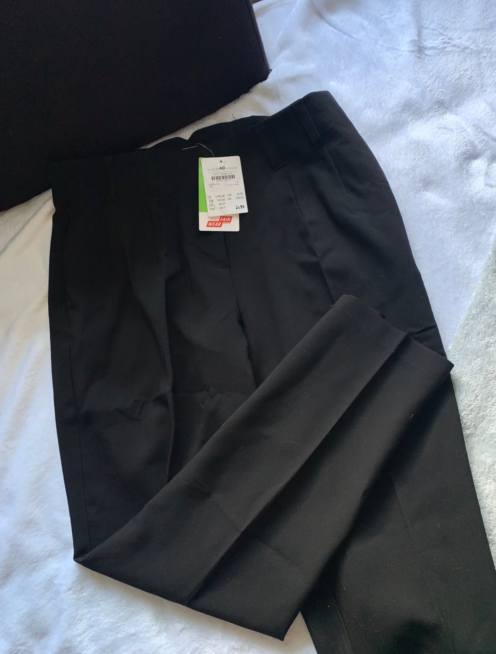 Bundfaltenhose