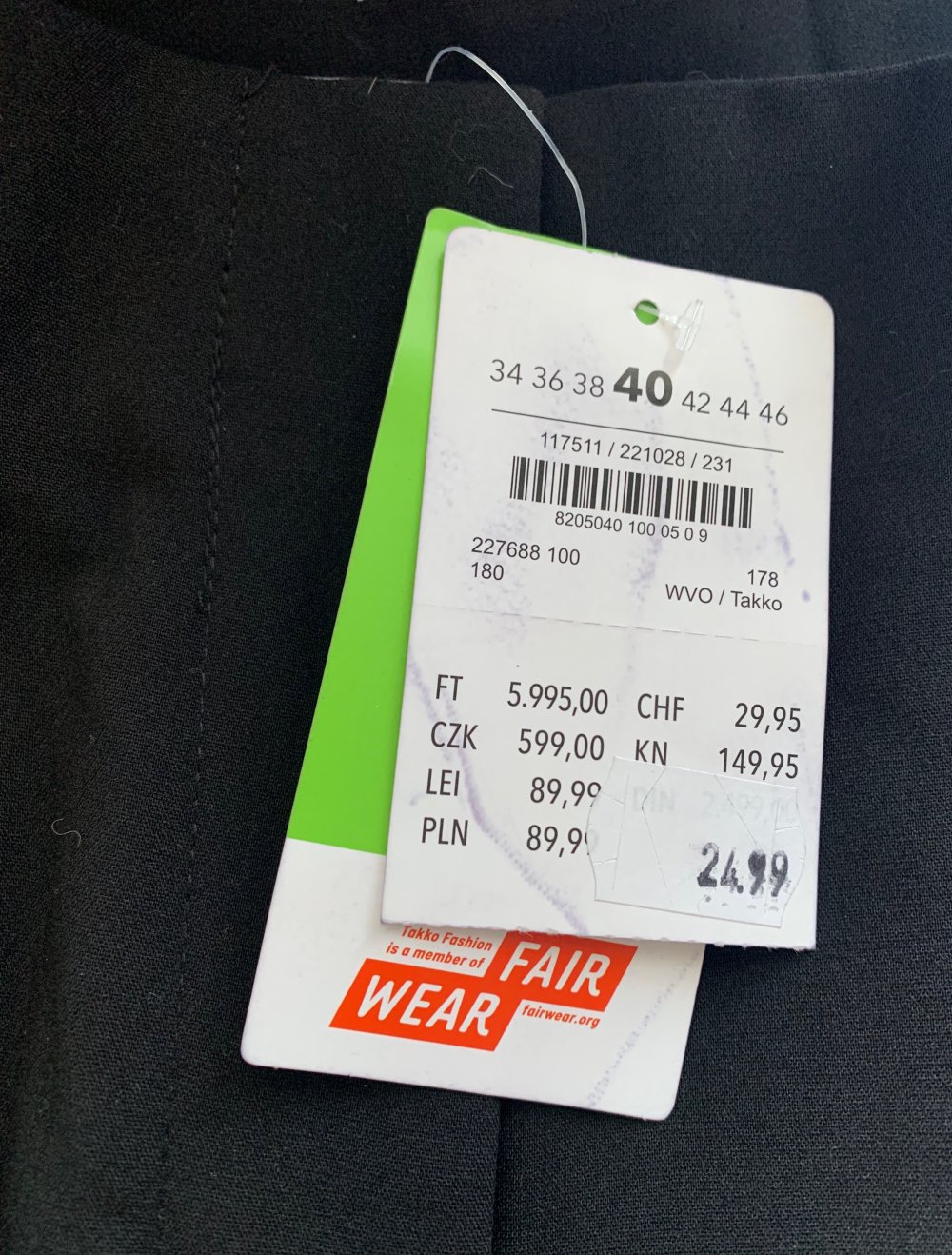Bundfaltenhose