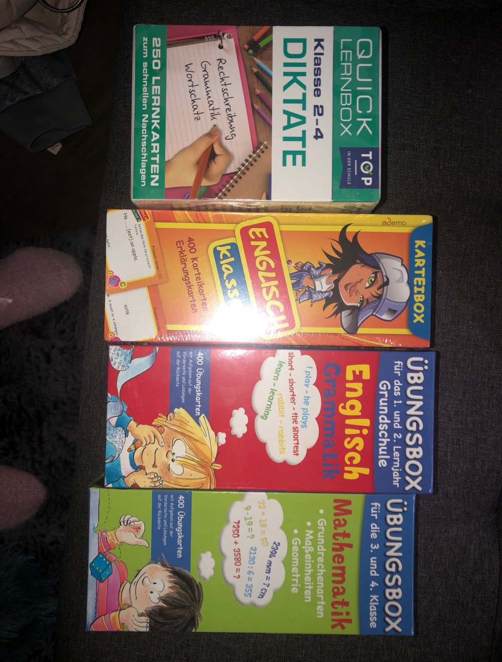 4 neue Lernboxen für die Grundschule