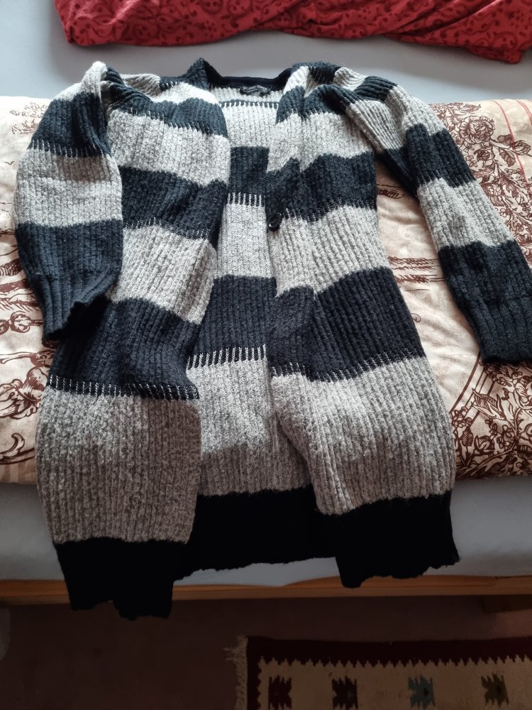 Strickjacke kuschelig