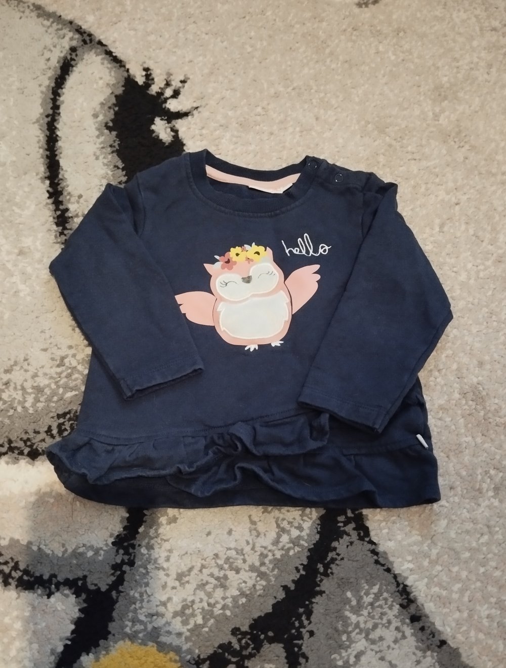 Pullover Gr.92 Eule